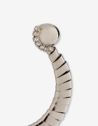 Boucles d’oreilles en métal - Silver
