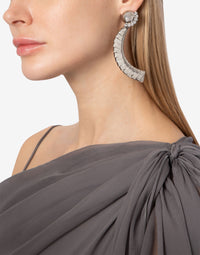 Boucles d’oreilles en métal - Silver
