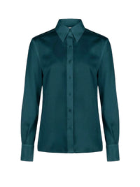 Silk blend shirt - Grey