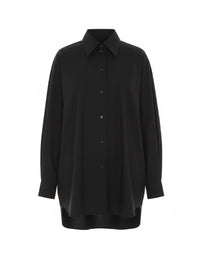 Chemise en tissu stretch - Black