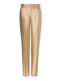 Pantalon de tailleur brillant - Beige