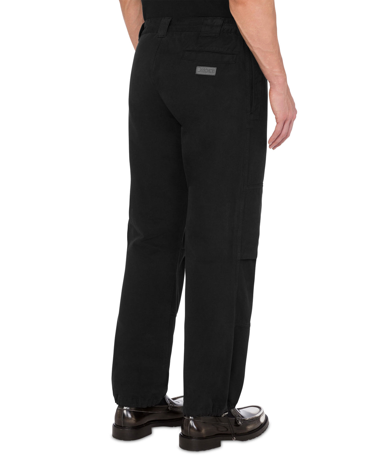 Classic cotton pants - Black
