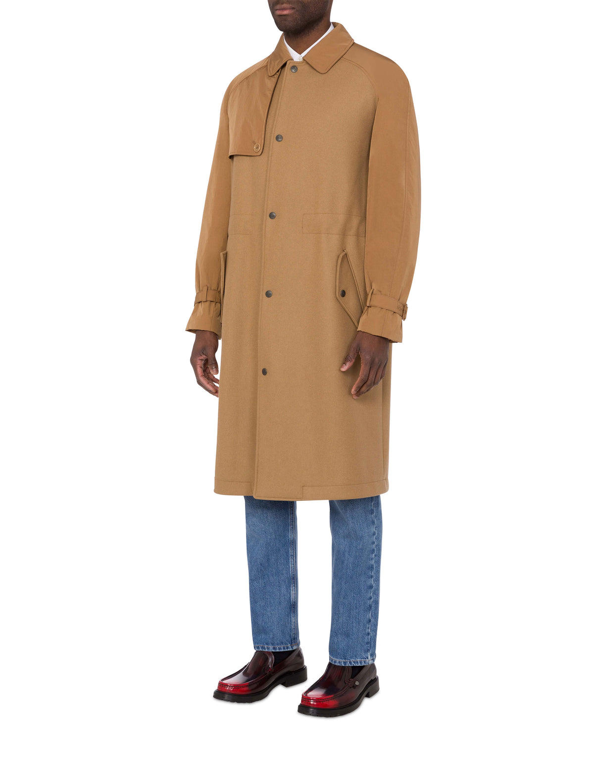 Manteau en laine - Brown