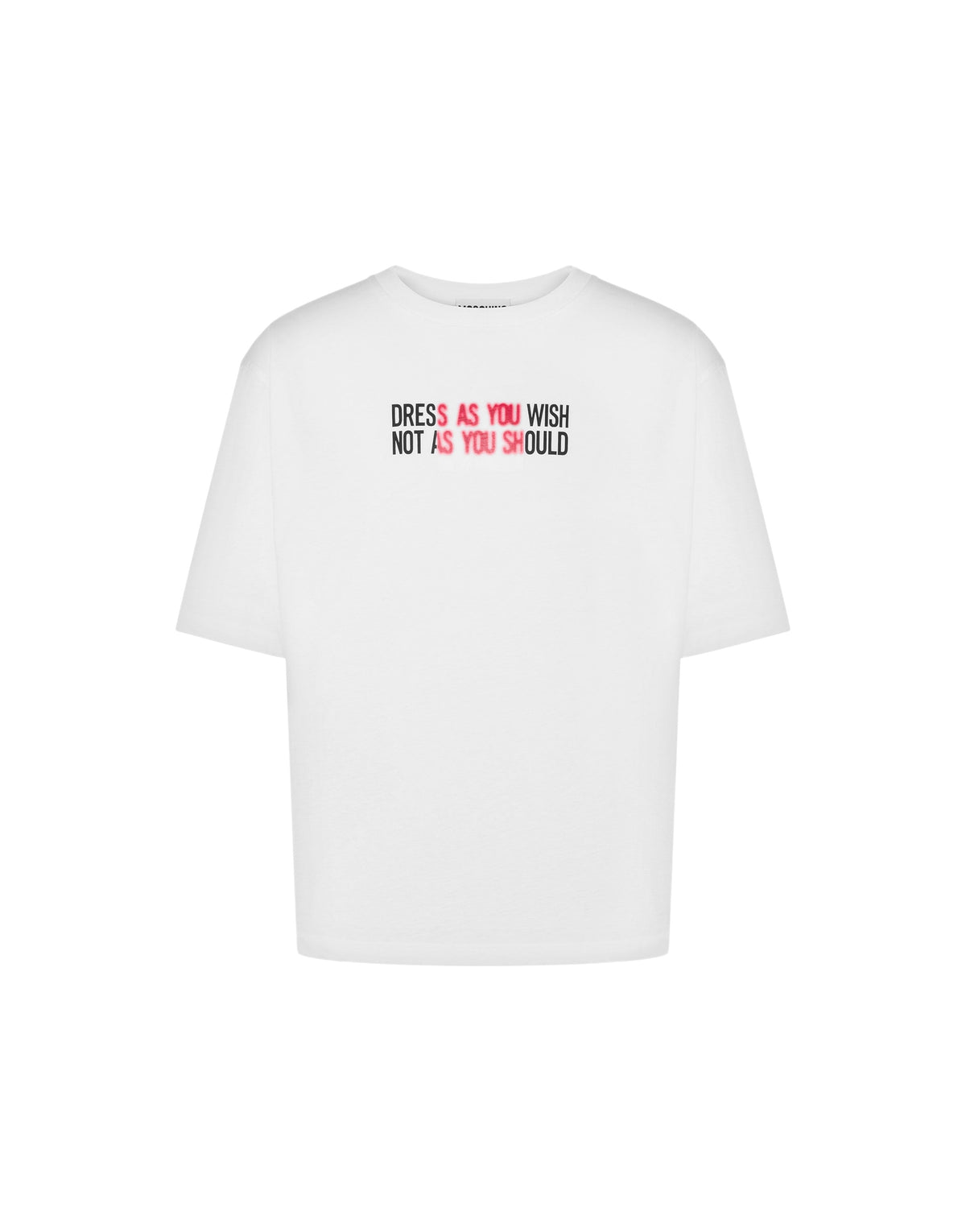 T-shirt à imprimé en coton - White