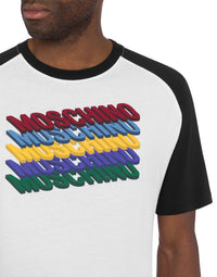 Regular T-shirt with print - White