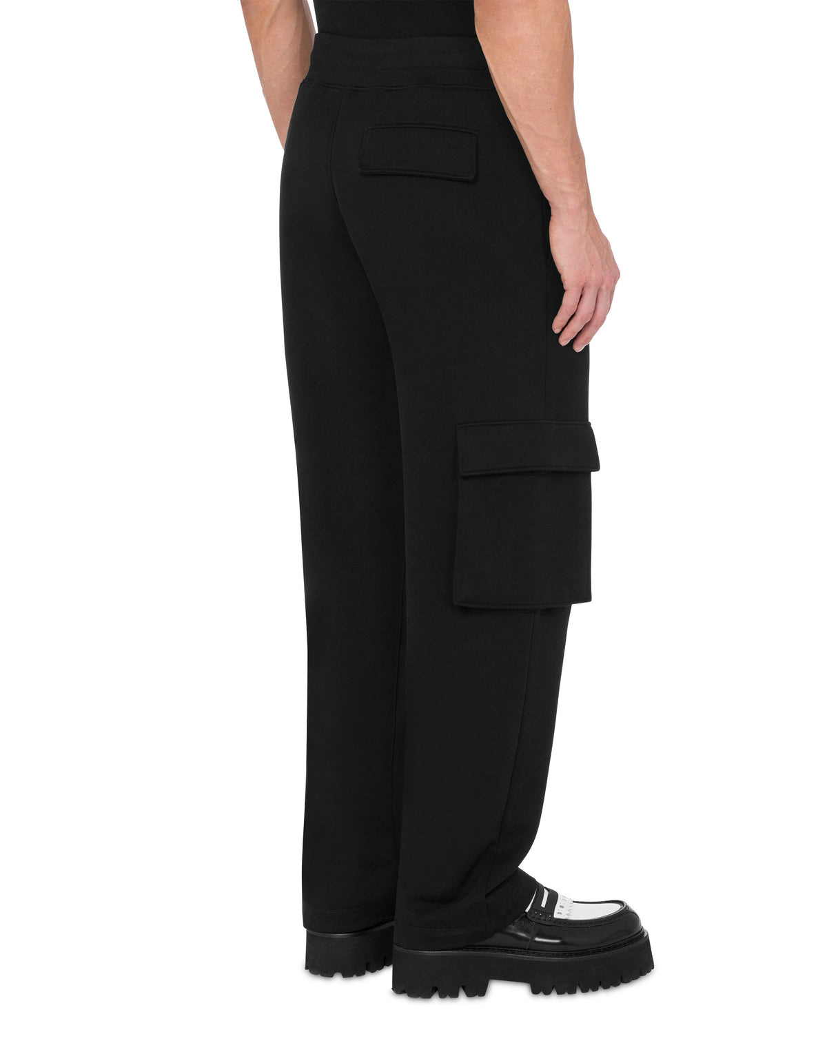 Pantalon cargo Code-barres en coton - Black