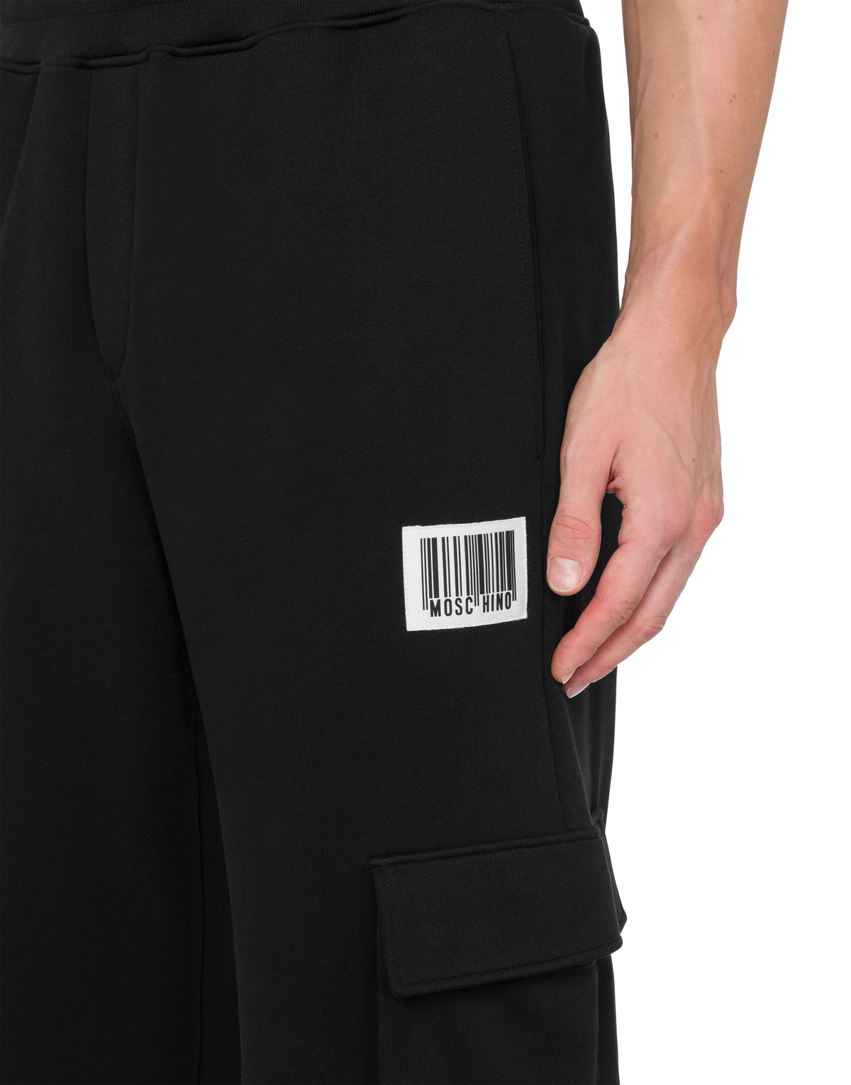 Pantalon cargo Code-barres en coton - Black