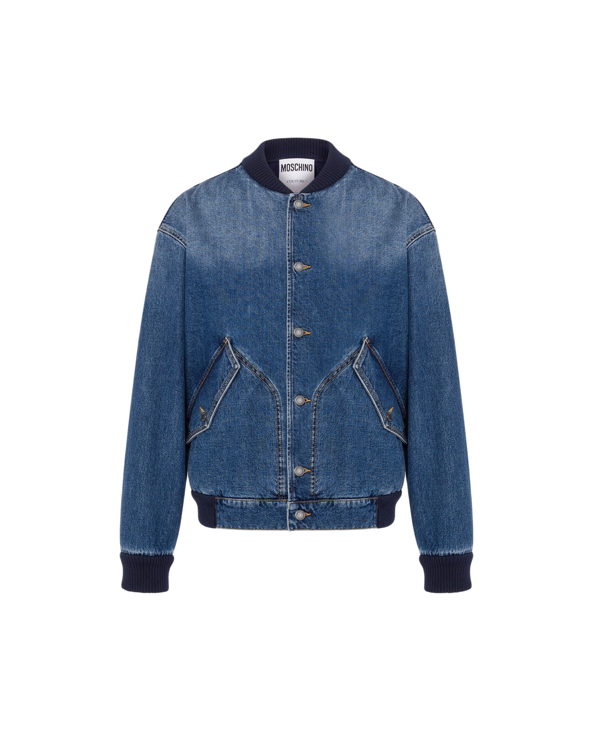 Bomber en denim - Blue