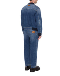 Bomber en denim - Blue