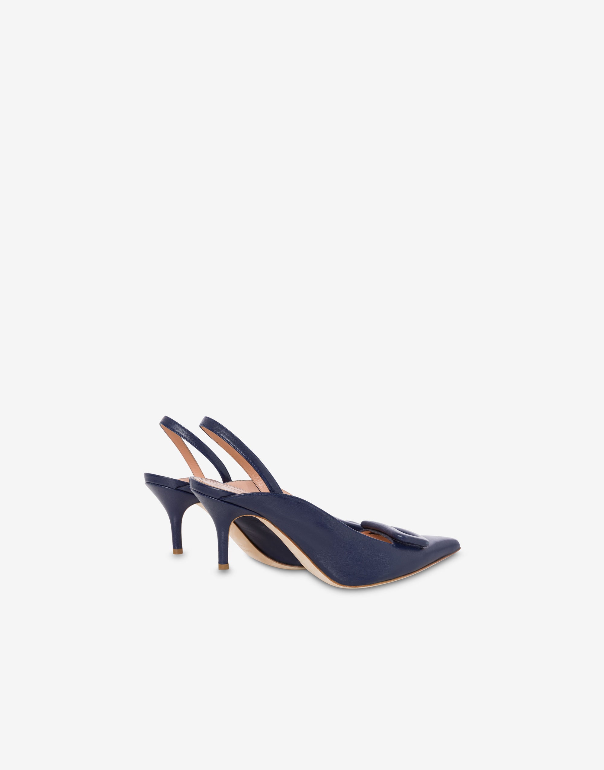 Slingback Framework 55 en daim - Blue