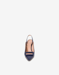 Slingback Framework 55 en daim - Blue