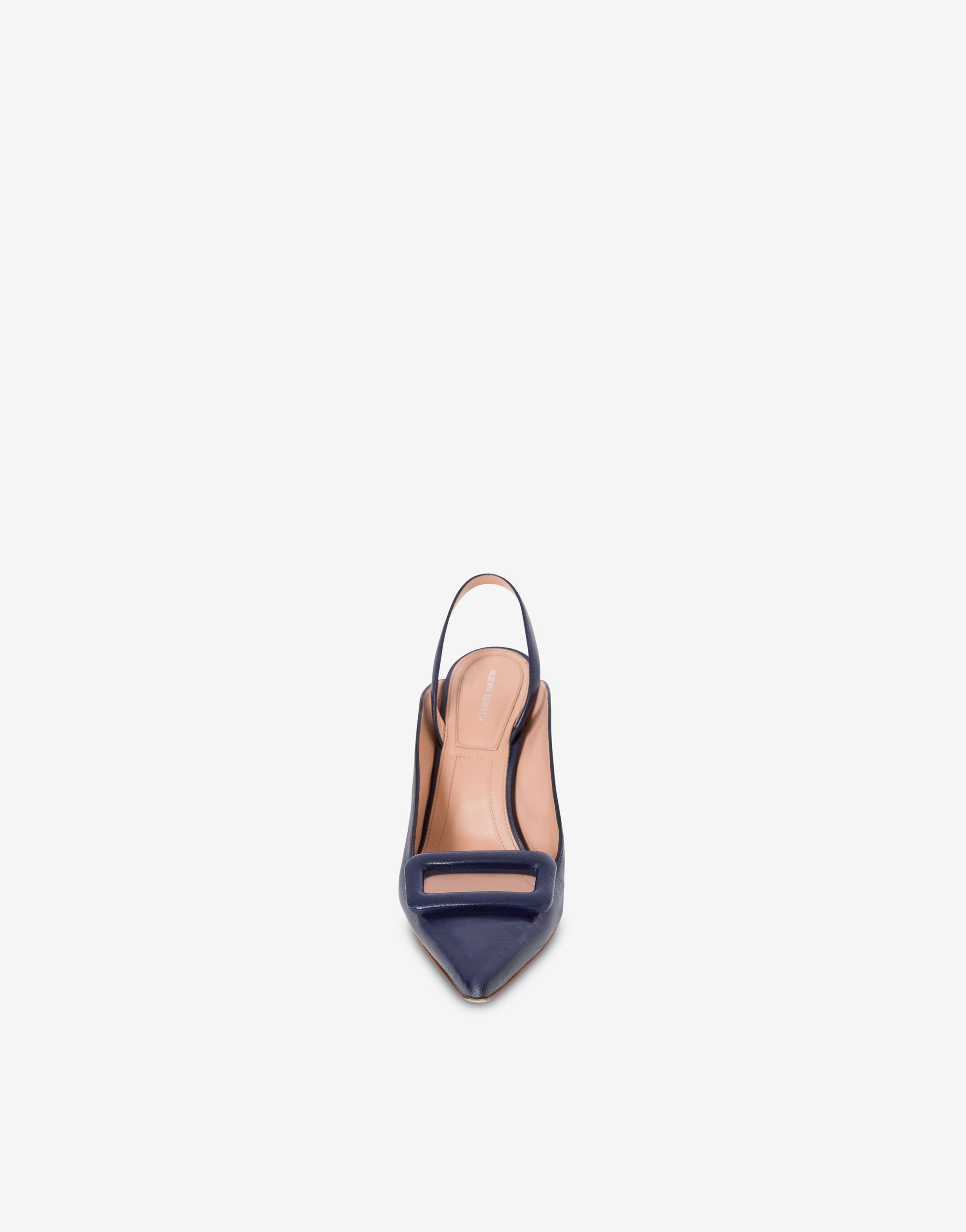 Slingback Framework 55 en daim - Blue