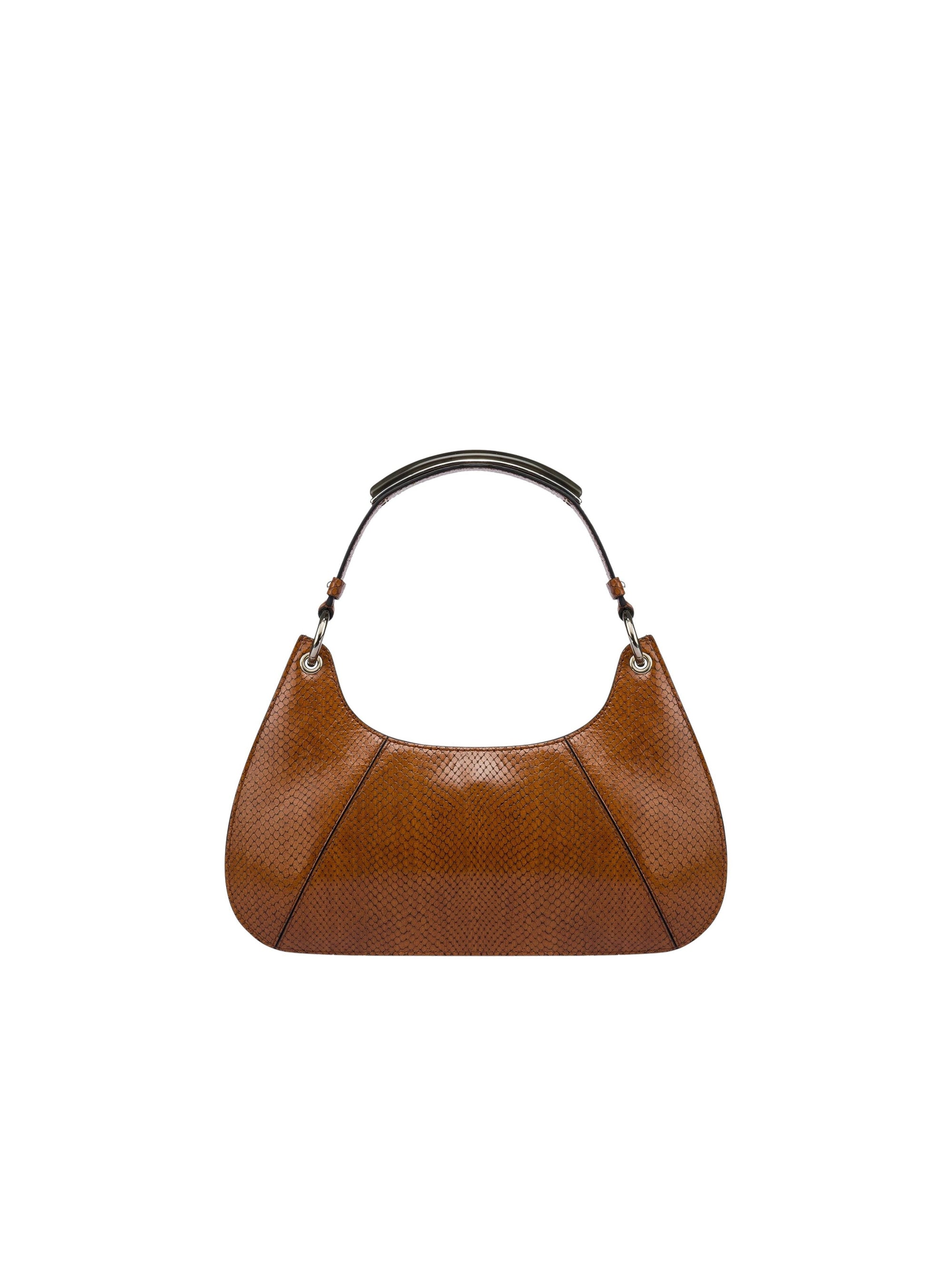 Petit sac à bandoulière imprimé - Brown