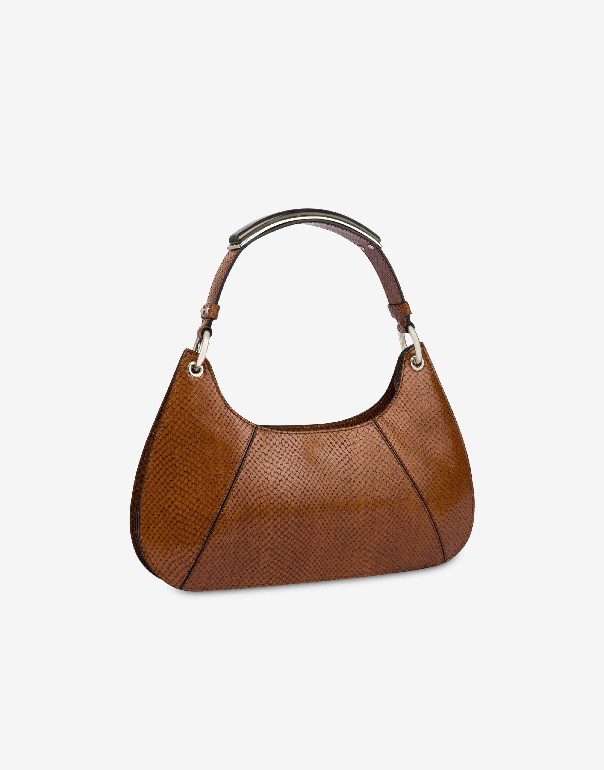 Petit sac à bandoulière imprimé - Brown