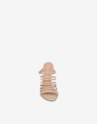 Sandales 105 en cuir - Beige