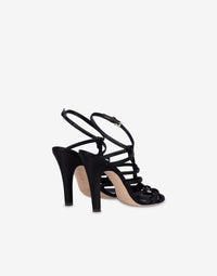 Sandales 105 en satin - Black