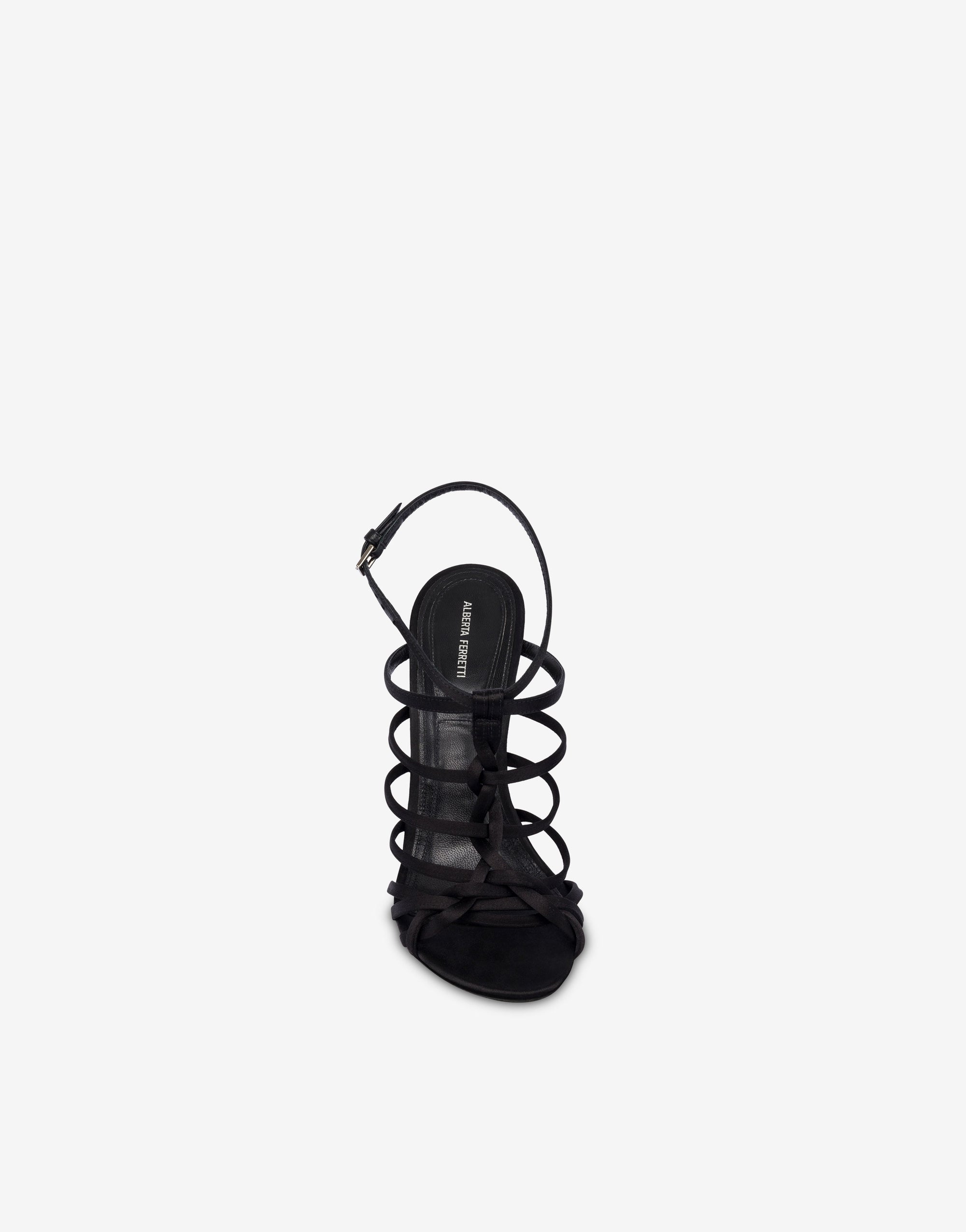 Sandales 105 en satin - Black