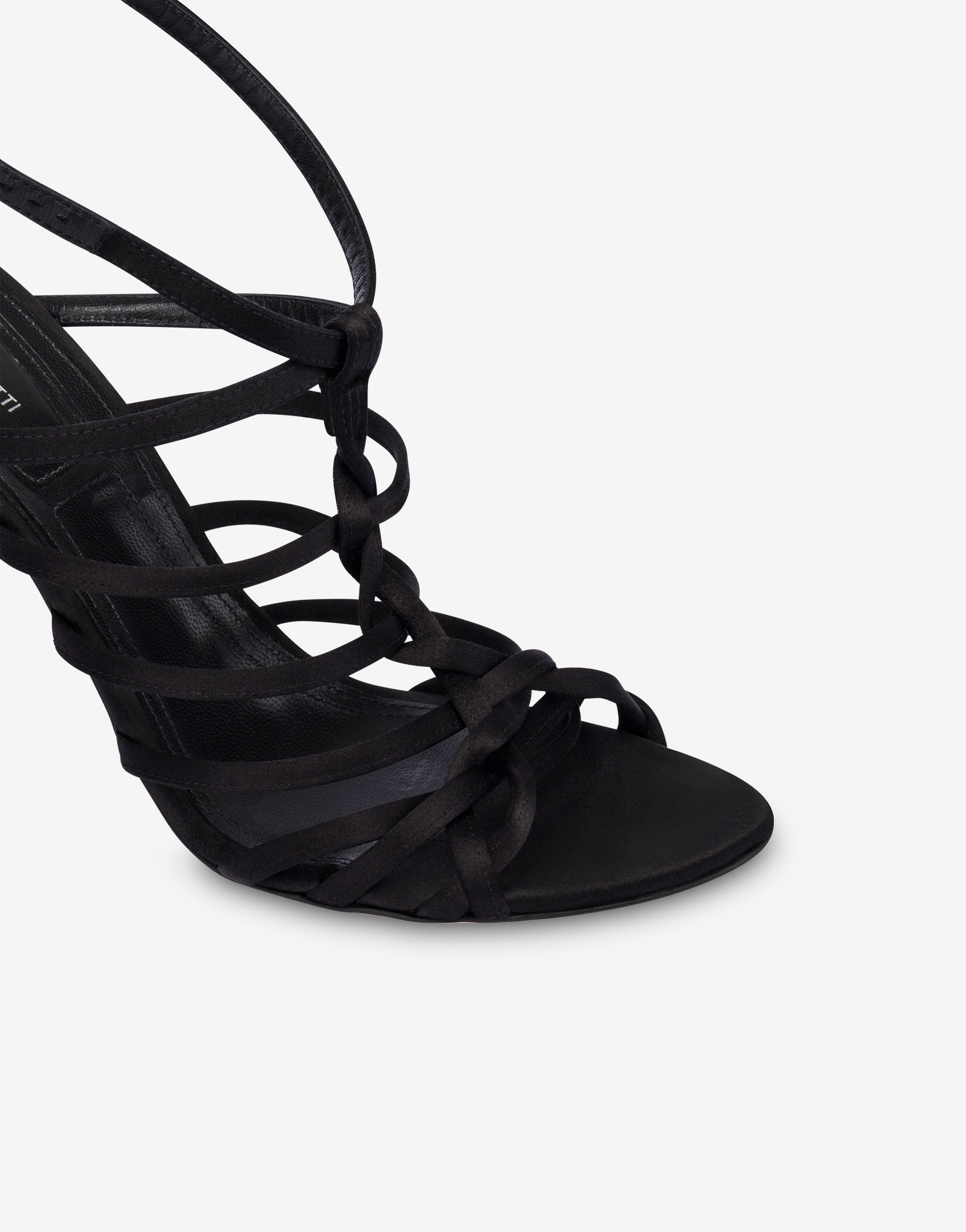 Sandales 105 en satin - Black