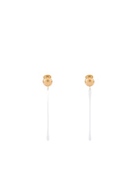 Boucles d’oreilles effet drapé en laiton mélangé - Gold - Gold