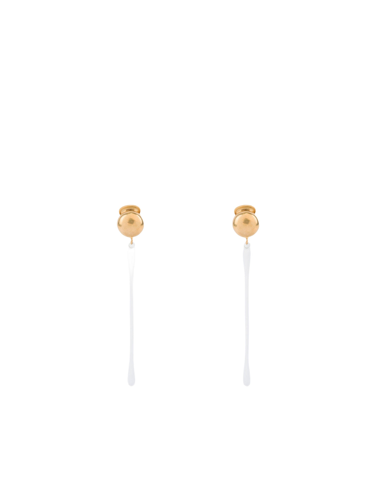 Boucles d’oreilles effet drapé en laiton mélangé - Gold - Gold