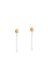 Boucles d’oreilles effet drapé en laiton mélangé - Gold - Gold