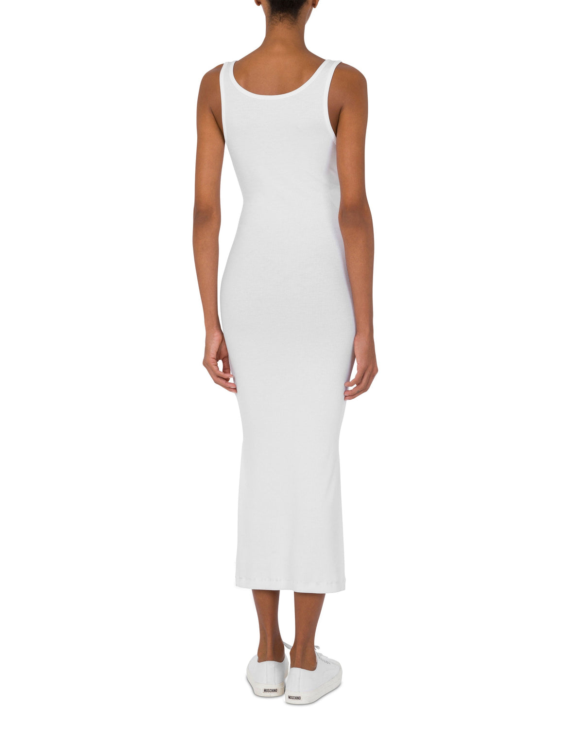Robe à lacets - White