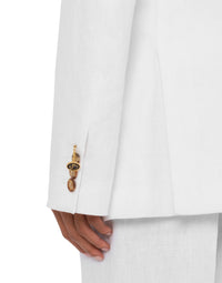 Veste croisée en lin - White