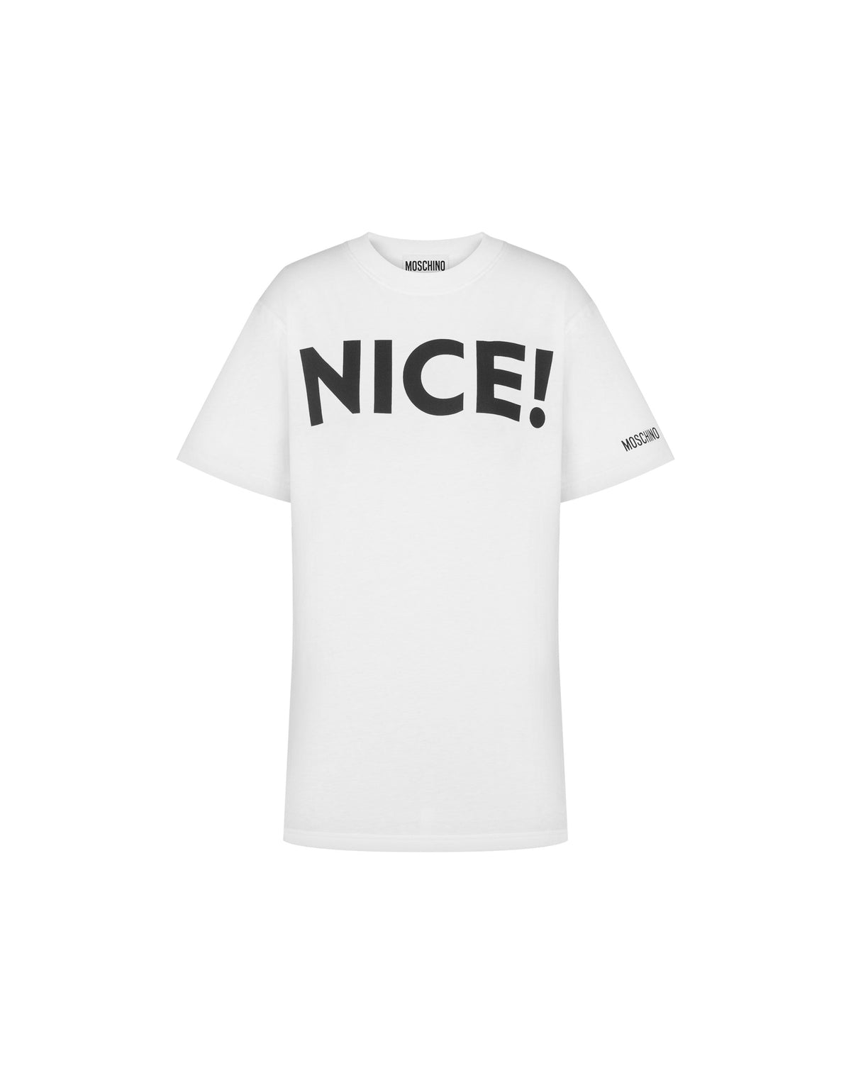 T-shirt Nice! en coton - White