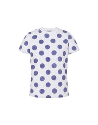 T-shirt Biro Polka Dots en coton - White