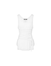 Débardeur à lacets - White