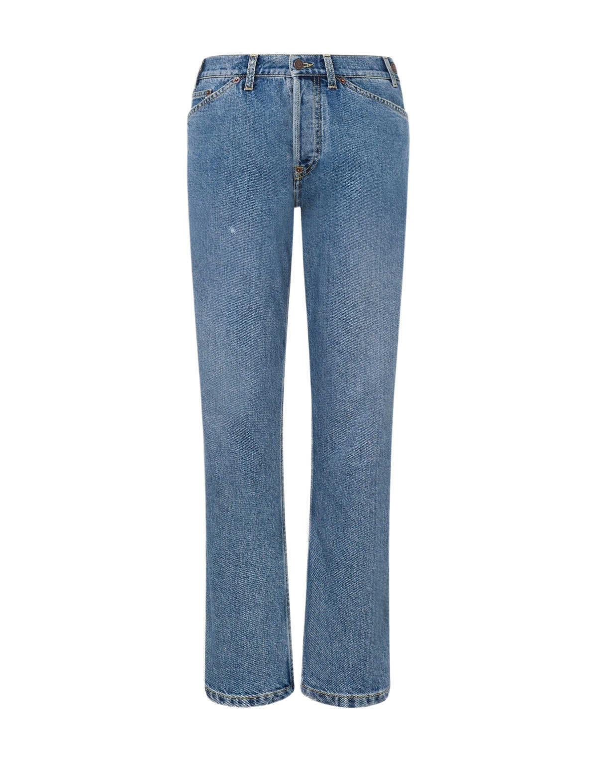 Pantalon logo Laurel Crown Logo en coton - Blue