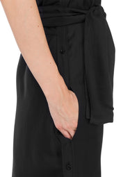 Robe Twist asymétrique - Black