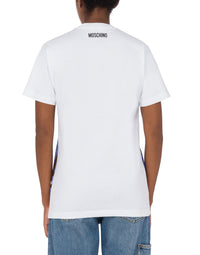 T-shirt Italian Inspiration en coton - White
