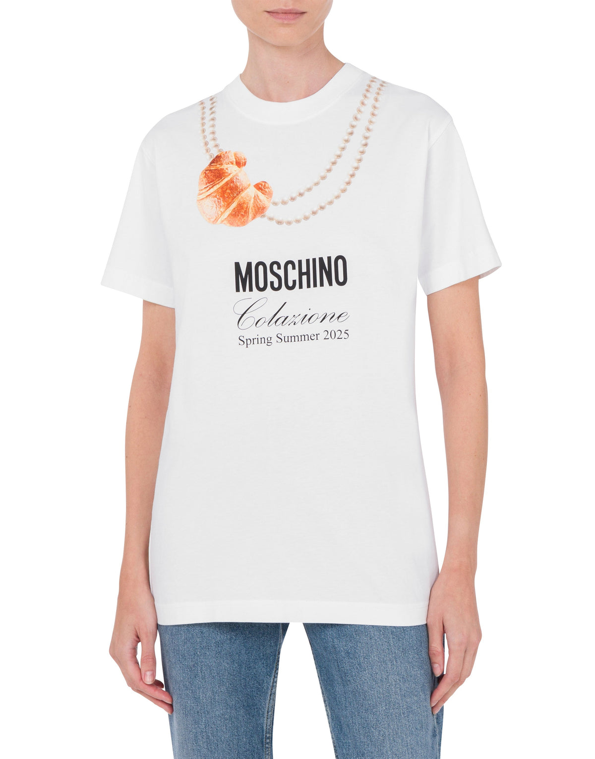 T-shirt Breakfast - White - White