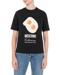 T-shirt imprimé Eggs - Black - Black