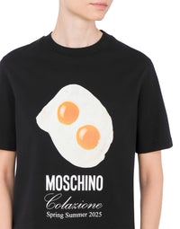 T-shirt imprimé Eggs - Black - Black