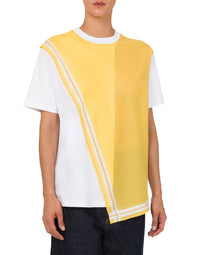 T-shirt effet mouchoir en coton - White