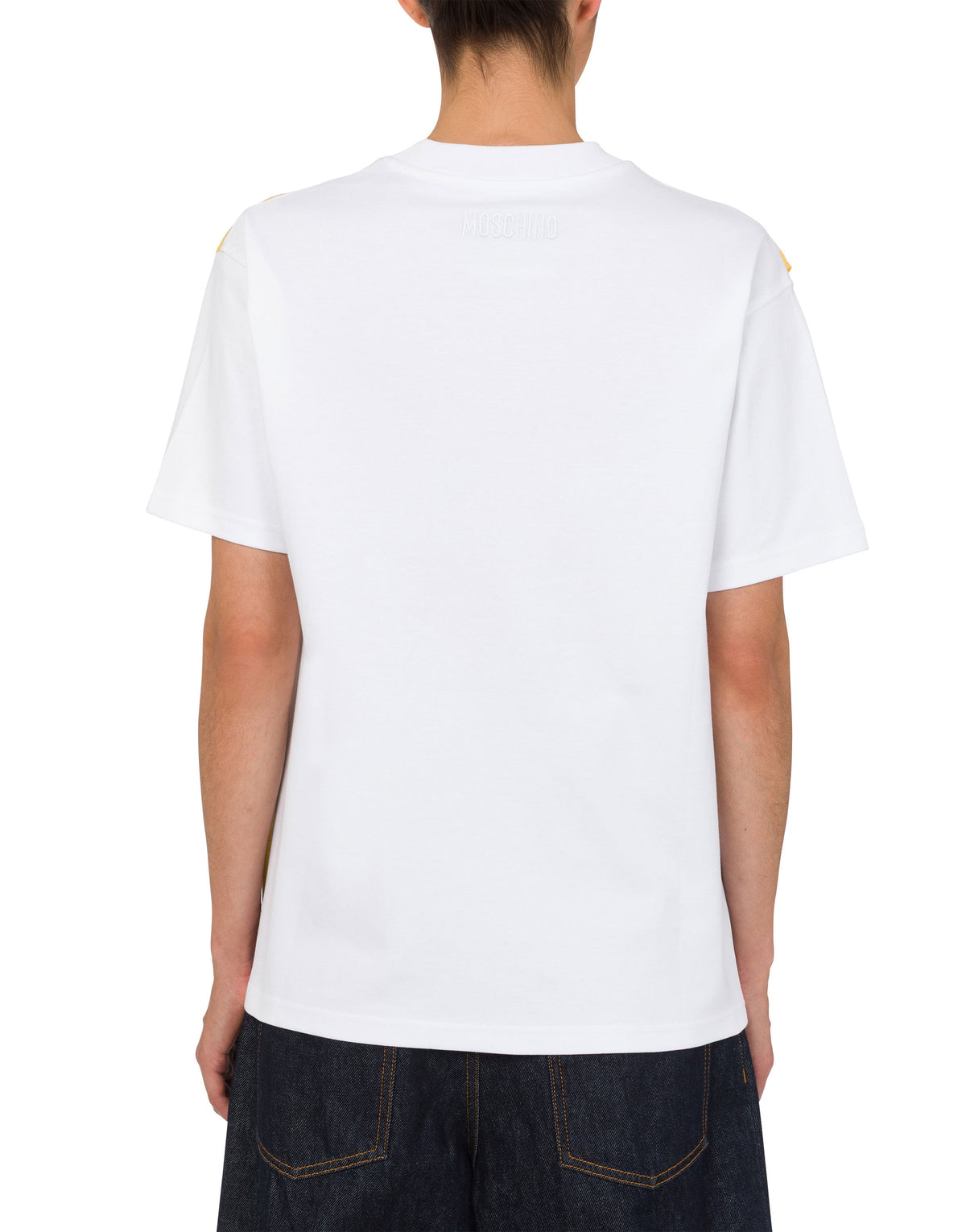 T-shirt effet mouchoir en coton - White