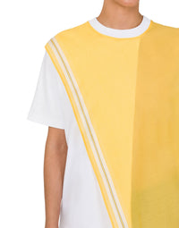 T-shirt effet mouchoir en coton - White