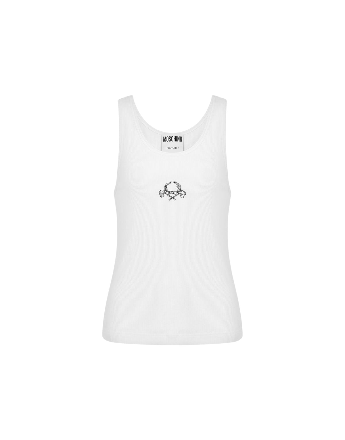 Débardeur Laurel Crown Logo - White