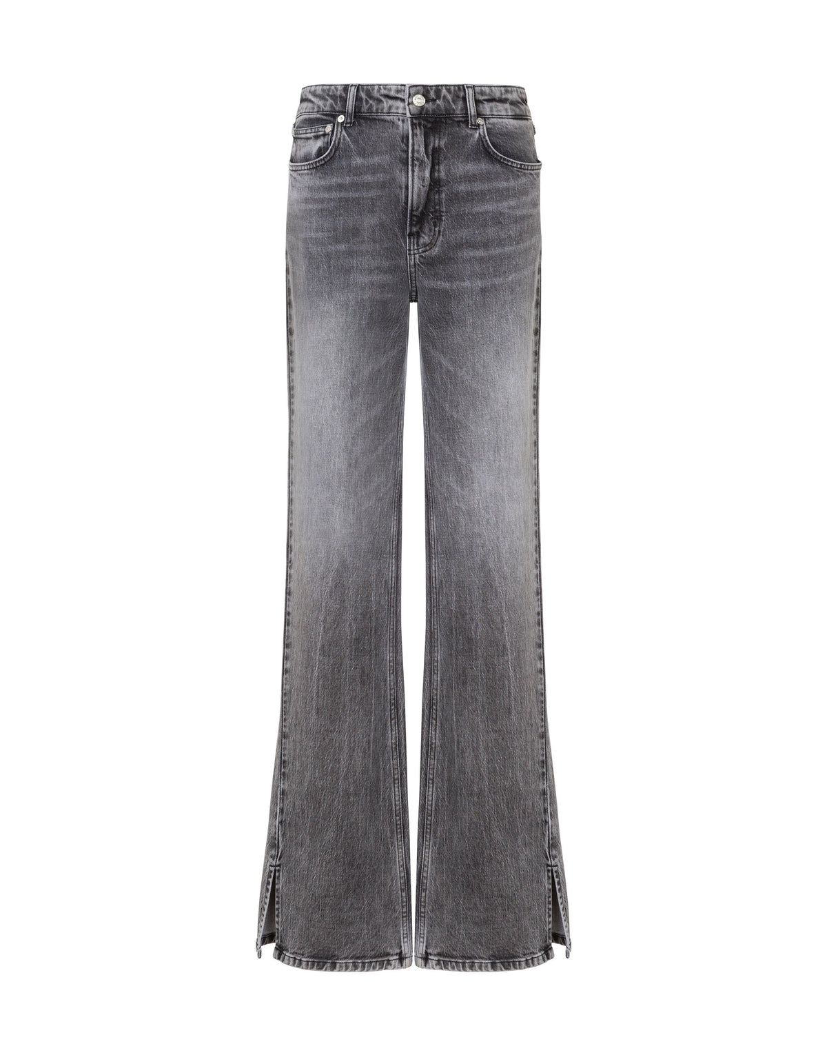 Pantalon évasé en denim - Grey