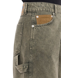 Bermuda vintage en denim - Grey