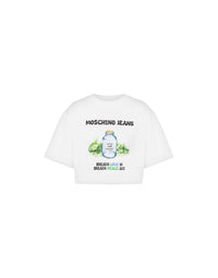 T-shirt court en coton - White