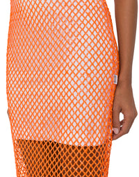 Robe à paillettes - Orange