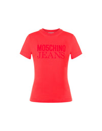 T-shirt à logo en coton - Red