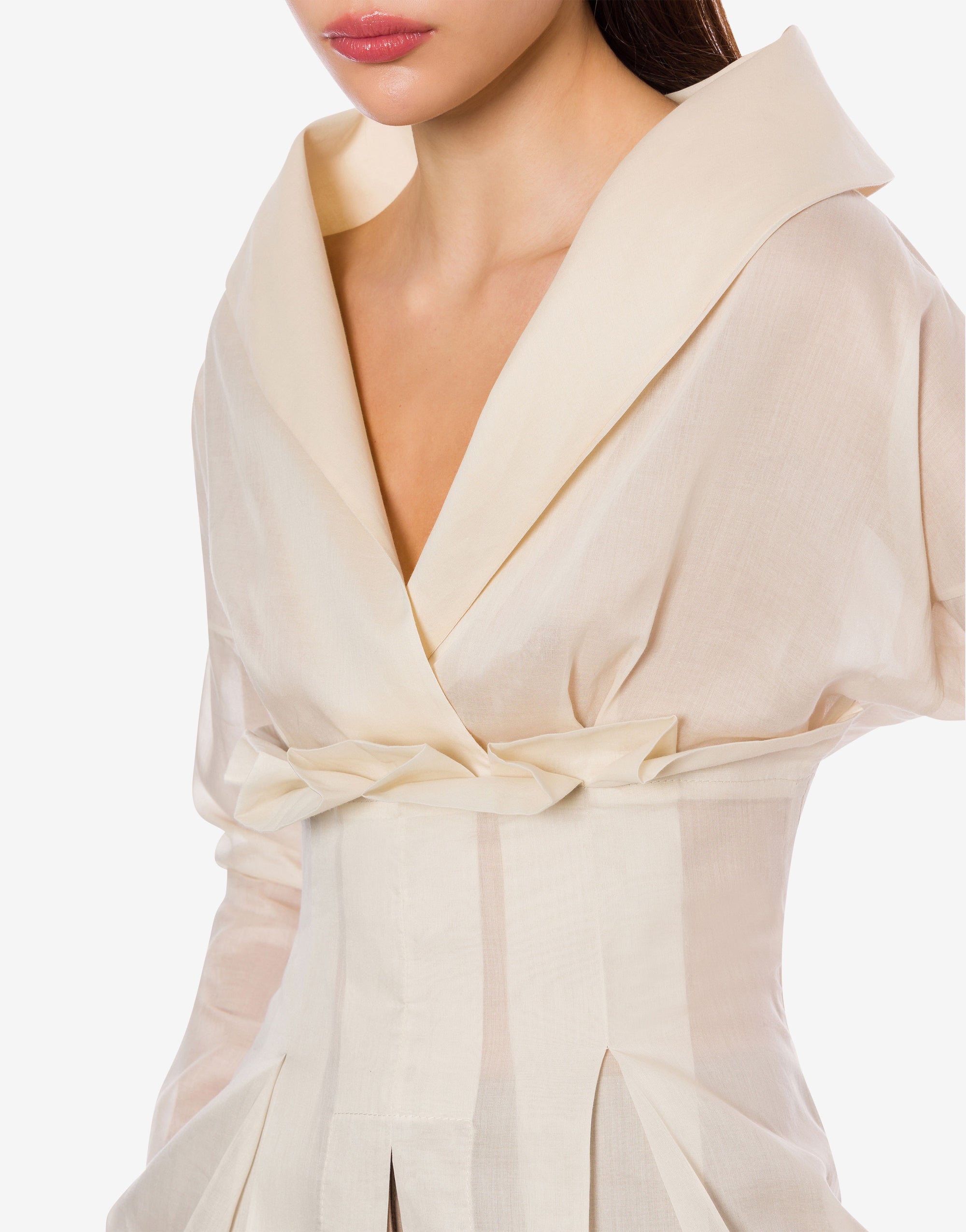 Blouse en mousseline - Beige