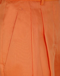 Sheer leg trousers - Orange
