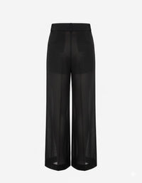 Pantalon à jambes transparentes - Black