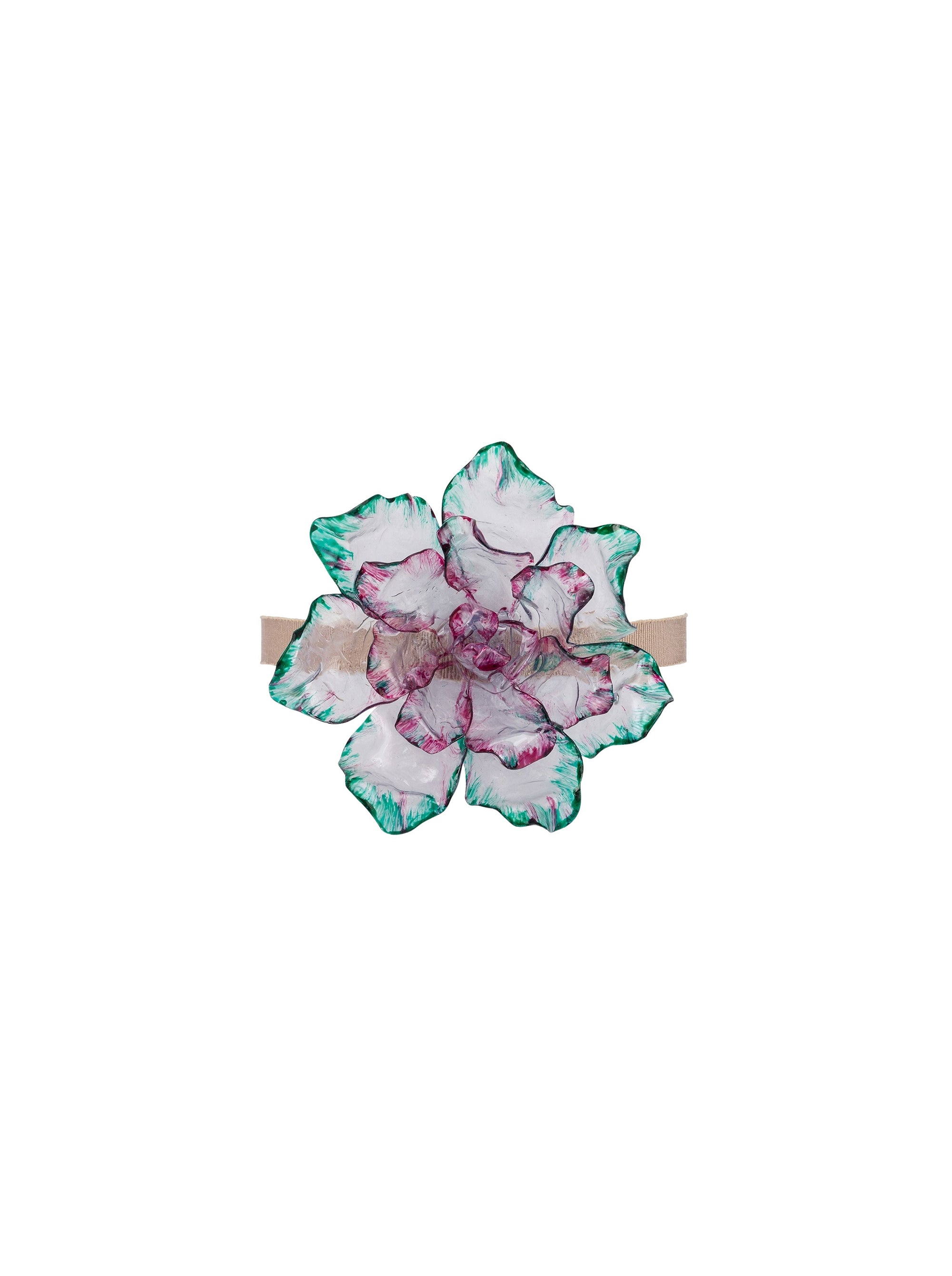Tour de cou Bijoux à fleur - Multi Green