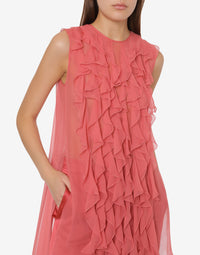Chemisier en soie - Pink
